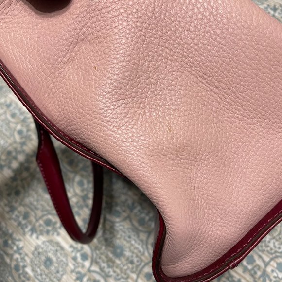 Burgundy and Pink Kate Spade Bag - Picture 5 of 16